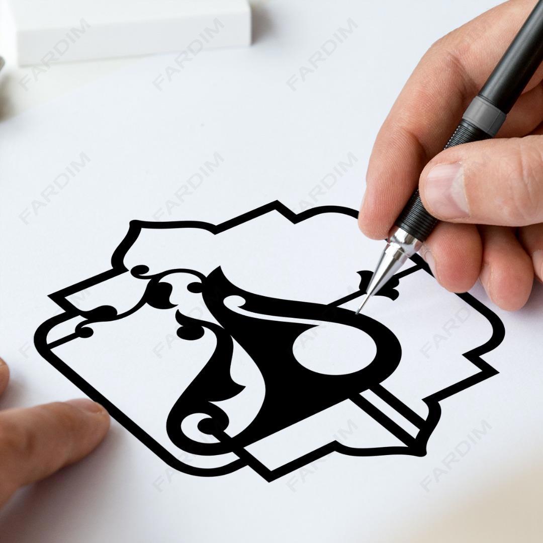 وکتور طرح نگاره پرنده کد A132421